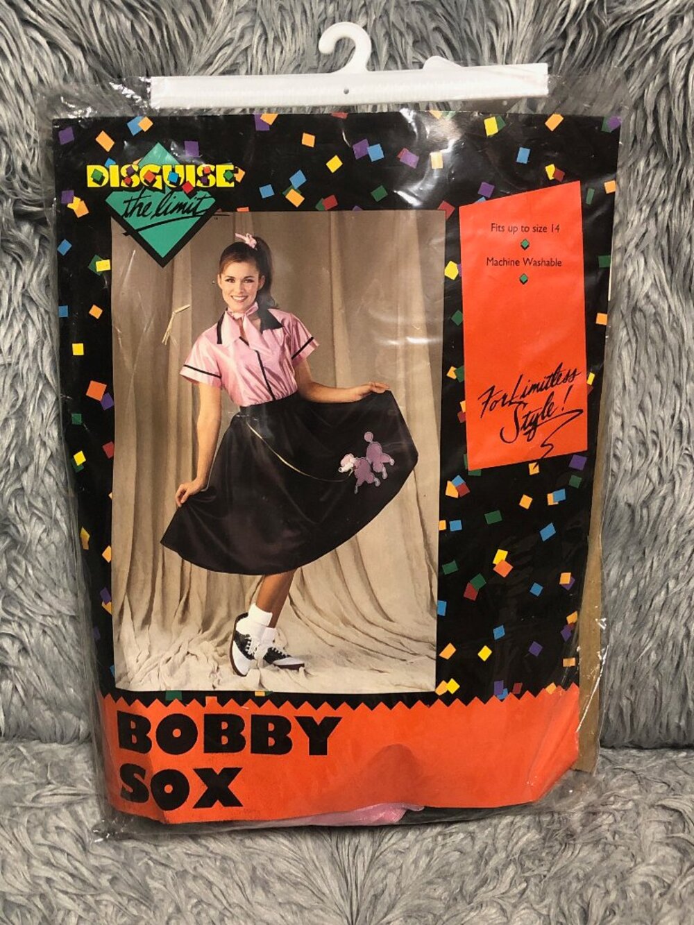 Disguise the Limit Bobby Sox 50's Poodle Dress Halloween Adult NEW